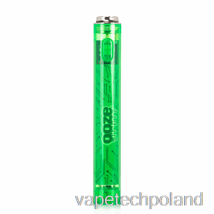 Vape Tech Polska Ooze Slim 400mah Clear 510 Vape Bateria Slime Green